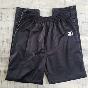 STARTER Black Breakaway Pants Large
